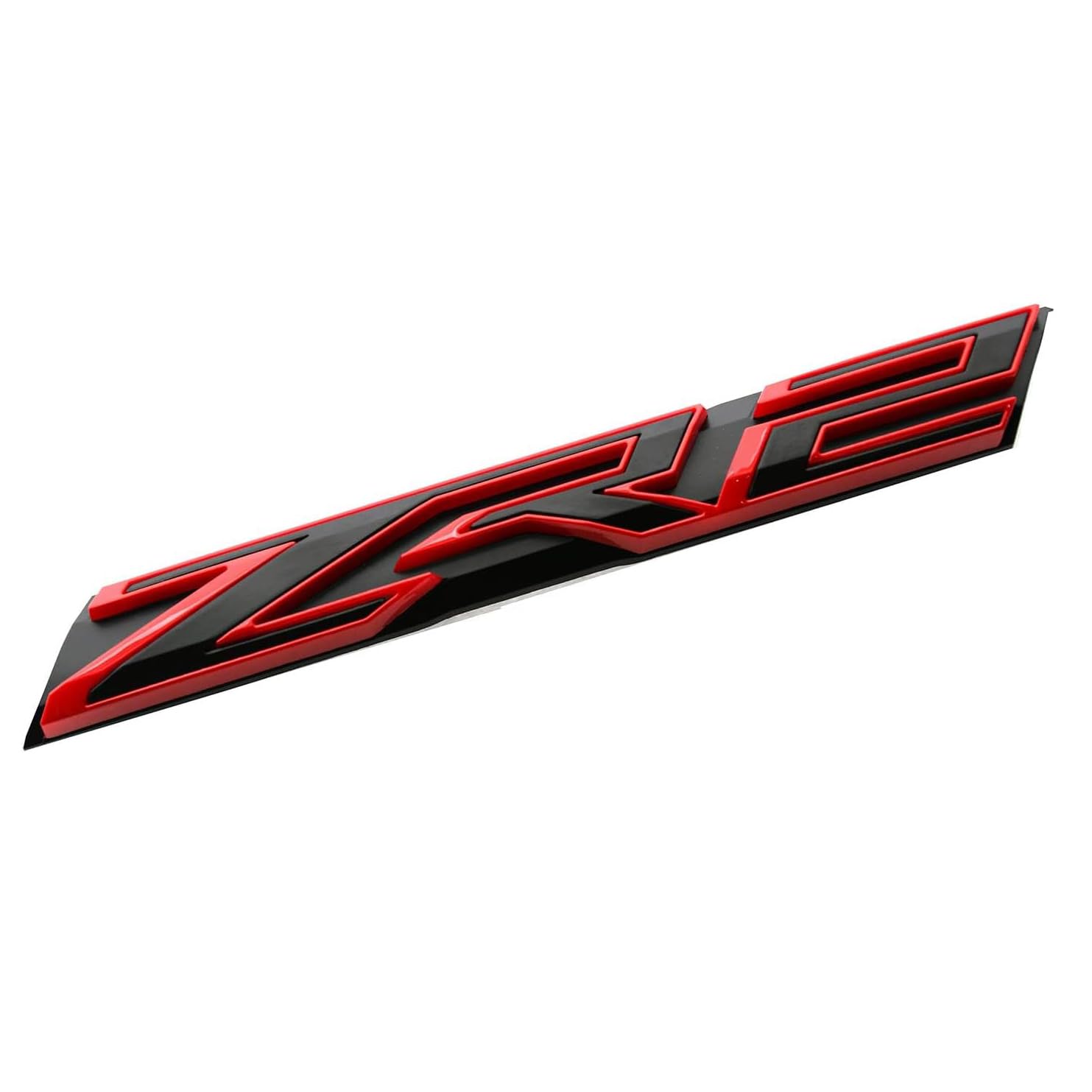 1x Grille ZR2 Emblem Badge Letter ZR2 Grill Replacement for Colorado 84240080 OEM (Redline)