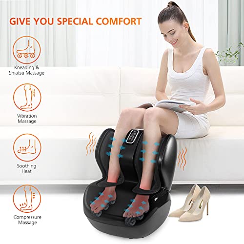 Snailax SL-5K15 Shiatsu Foot Massager With Heat, Foot Calf Massage Machine thumb #1