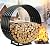 FCCRETA Firewood Rack Outdoor and Indoor - 32IN Fireplace Log Holder for Wood Storage with Weatherproof Cover,Galanzined Steel,Fire Wood Stand for Wood Stacking