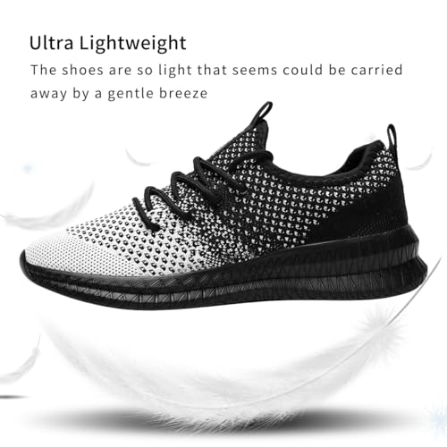 Image of DLWKIPV Barefoot Shoes Men Wide Toe Box Running Zero Drop Grounding Non Slip Sports Trail Athletic Footwear Walking Workout Lightweight Outdoor Casual Fashion Sneakers