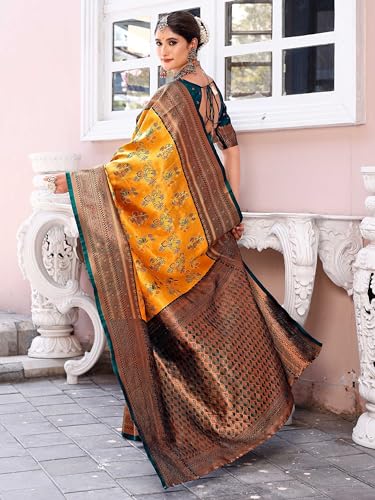 Image of GRECIILOOKS Saree | Women Saree | Cotton Silk Saree | Casual Saree For Women| Saree for Women | Silk Saree | Banarasi Saree