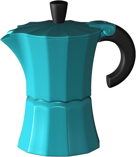 Amazon.com: 9 taza cafetera italiana Espresso olla : Hogar y Cocina