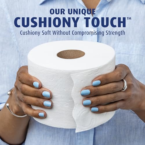 charmin ultra soft cushiony touch toilet paper 24 family mega rolls  123 regular rolls packaging may vary