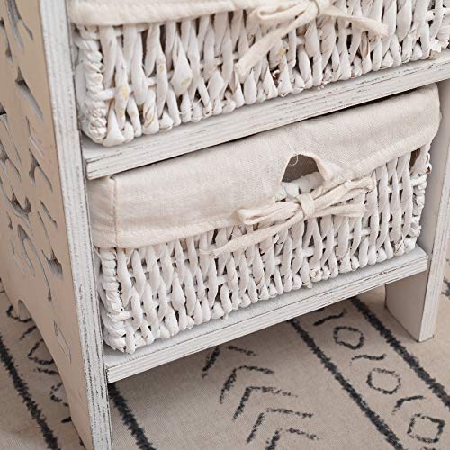 Rebecca-Mobili-Mesita-de-Noche-Shabby-comoda-con-3-cajones-de-Mimbre-Madera-de-Pino-Gris-Blanco-Dormitorio-Entrada-Medidas-78-x-285-x-22-cm-AxANxF-Art-RE4296