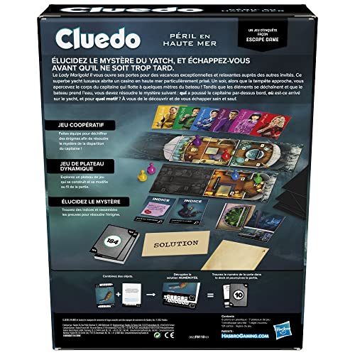 Jeu classique Hasbro Clue Escape Sabotage On The High Seas - vue 6