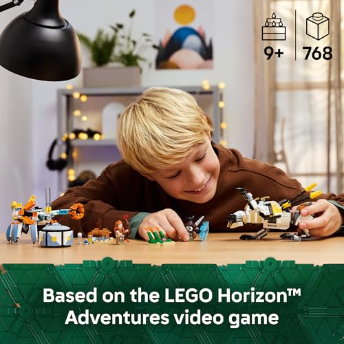LEGO Horizon Adventures Aloy & Varl vs. Shell-Walker & Sawtooth Kids Toy - Building Toy for Boys & Girls, Ages 9+ - Gaming Gift Idea for Horizon Fans - 77037 - Image 3