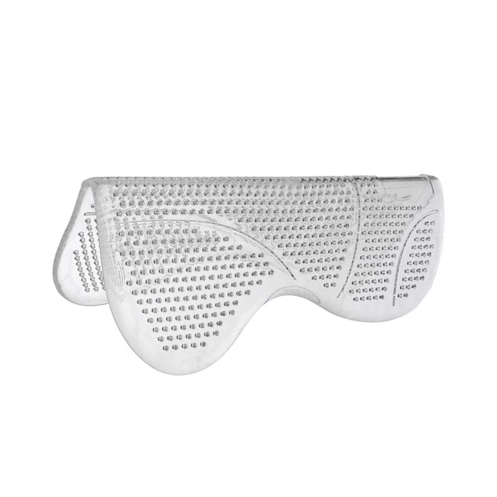 Ovation Perforated Silicon Anti-slip Half White Saddle Pad product thumbnail 3