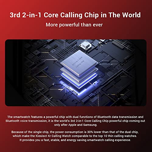 sinbeda-KIESLECT-calling-watch-kr-Black