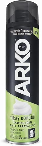 ARKO MEN Anti Irritation Tıraş Köpüğü, 200 Ml