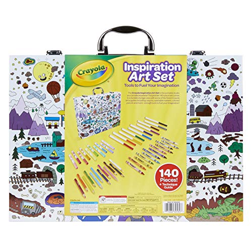 Crayola Inspiration Art Case, Art Set, Gifts for Kids, Age 4, 5, 6, 7 (Styles May Vary) - Thumbnail 3