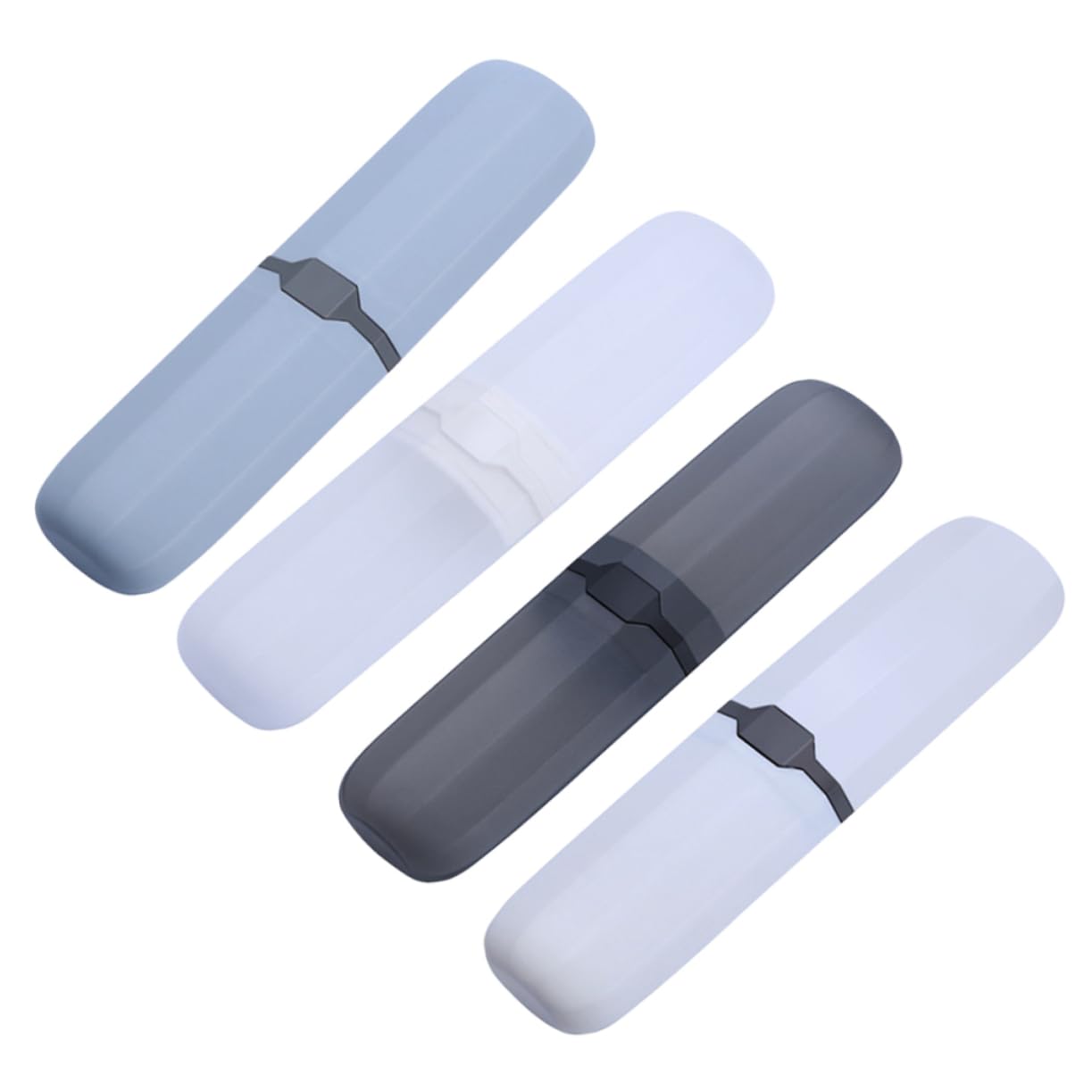 FRCOLOR 12 contenitori per spazzolini da denti, da viaggio, per spazzolino da denti, da viaggio, per i da, per o da, per fricio, come mostrato nell'immagine.,