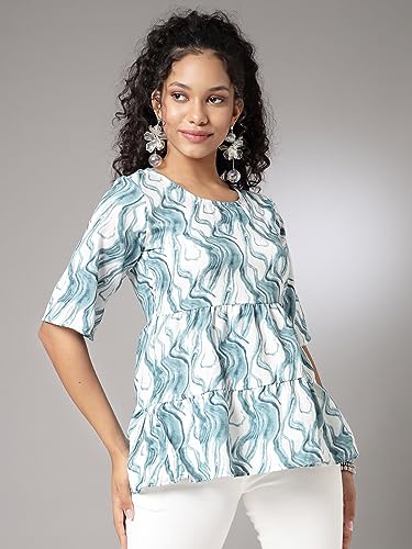 Image of OOMPH! Women's Polyester Regular Fit Shirt