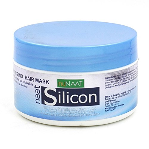 Nunaat naat silicon moisturising hair mask, 250 g