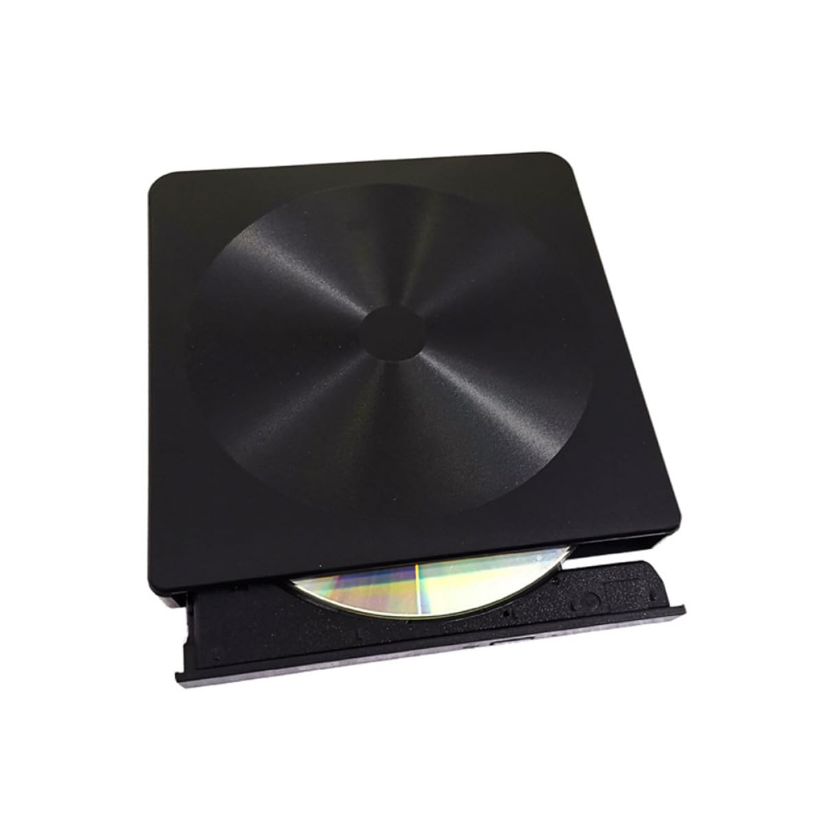 Typec Unità Ottica Esterna USB 3.0 per Laptop e Desktop, Masterizzatore Dvd/CD, Alimentato Via Cavo USB, ABS Nero