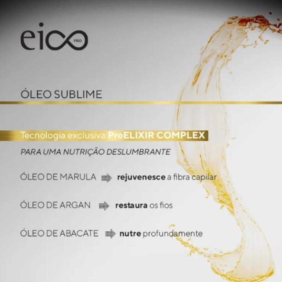 Protetor Térmico Fluído Sublime Eico-Pro 200ml e Óleo Finalizador Nutritivo Anti Frizz 30ml em promoção! Veja a oferta e mais achadinhos de Protetor Térmico 4 Hoje é o melhor dia para comprar Protetor Térmico Fluído Sublime Eico-Pro 200ml e Óleo Finalizador Nutritivo Anti Frizz 30ml com aquele preço maroto! Promoção! Aproveite a oferta! 4