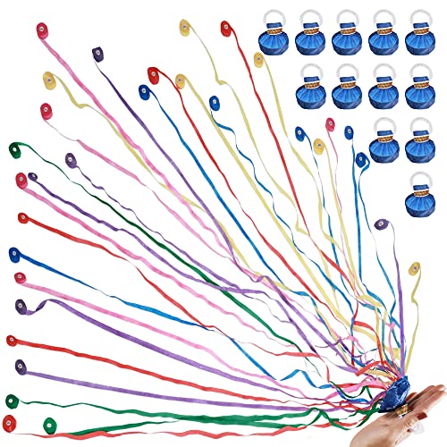 No Mess Streamers,12Pack Colorful No Mess Confetti Poppers,Party Poppers for Birthday,Wedding,Celebrations,School Opening,Graduation,Retirement Party