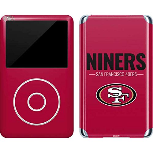 Skinit Decal MP3 Player Skin Compatible with iPod Classic (6th Gen) 80GB - Officially Licensed NFL San Francisco 49ers Team Motto Design