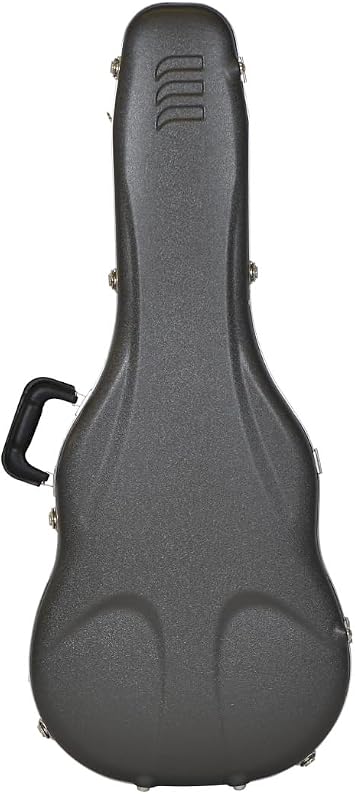 TKL Concept 3.1 Molded Dreadnought Acoustic Guitar Case Titanium Finish Compatible w/Martin, Washburn, Collings, Takamine, Guild