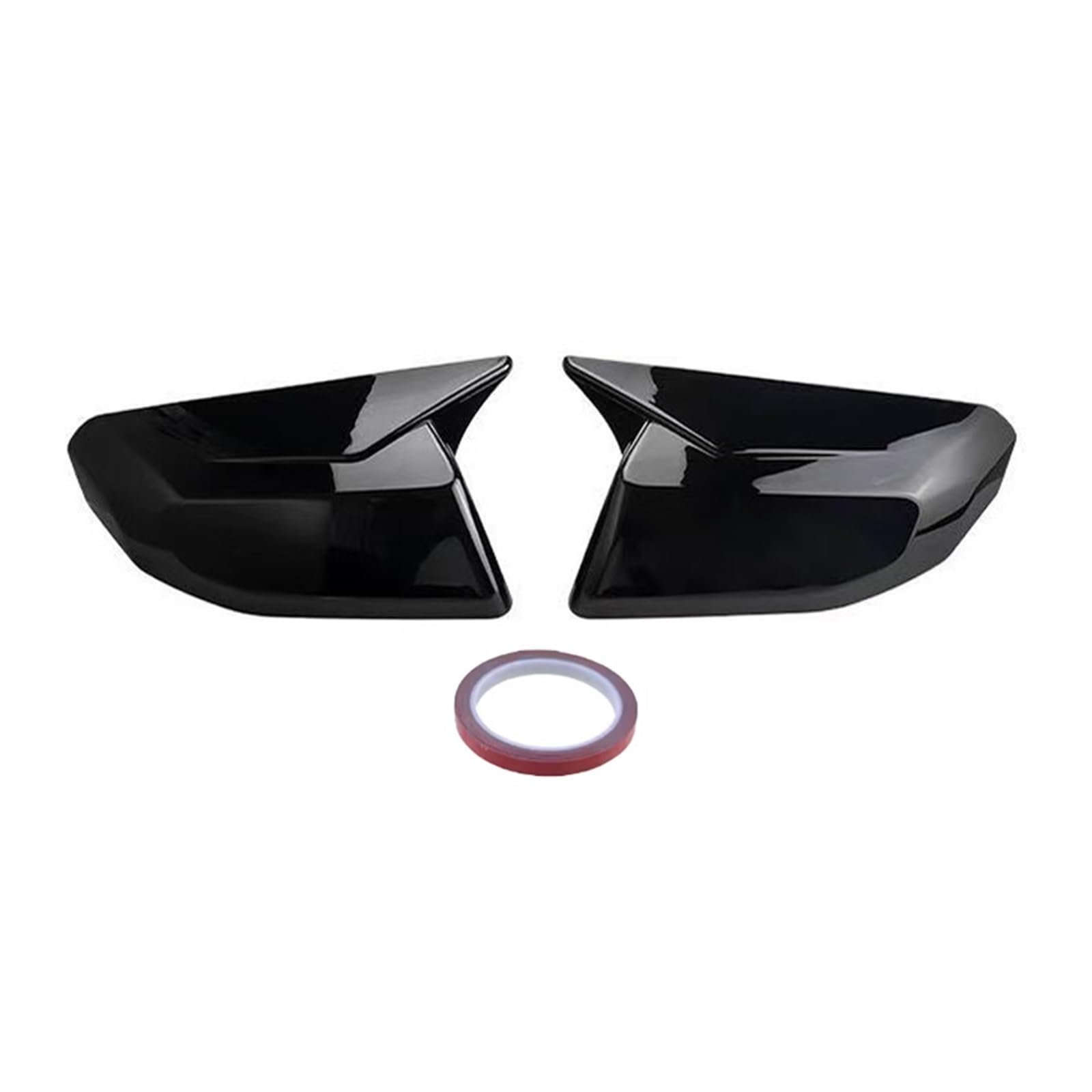 FVYRH Car Sticker Rearview Side Mirror Cover Compatible with Colorado 2023 2024 Wing Cap Exterior Door Rear View Case Trim Carbon Fiber(Gloss Black)