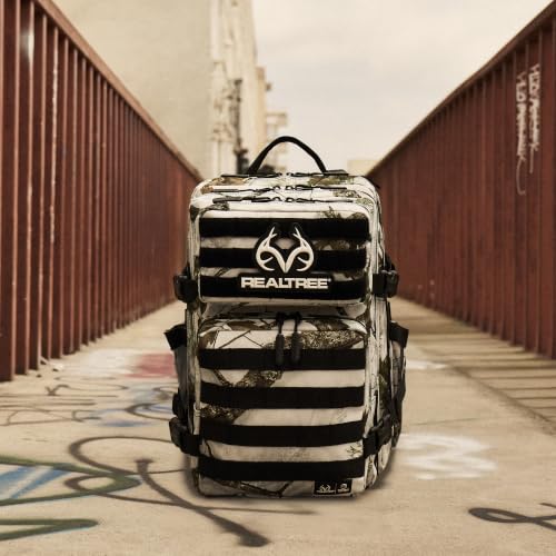 Image of WOLFpak 25L Athletic Gym Backpack - Durable 1000D Waterproof Oxford Material with MOLLE Webbing, Laptop Pocket