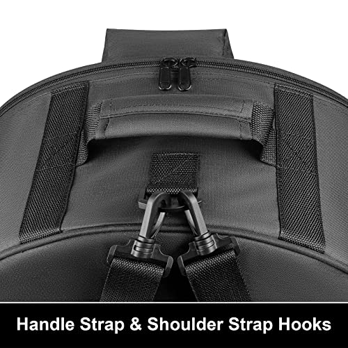 Chachazo Snare Drum Case 14"X 5.5", Watreproof Protable Snare Drum Bag With Outer Pocket For Percussion Accessory Storage, Adjustable Shoulder Straps, Dust-Proof Snare Bag #TOP3