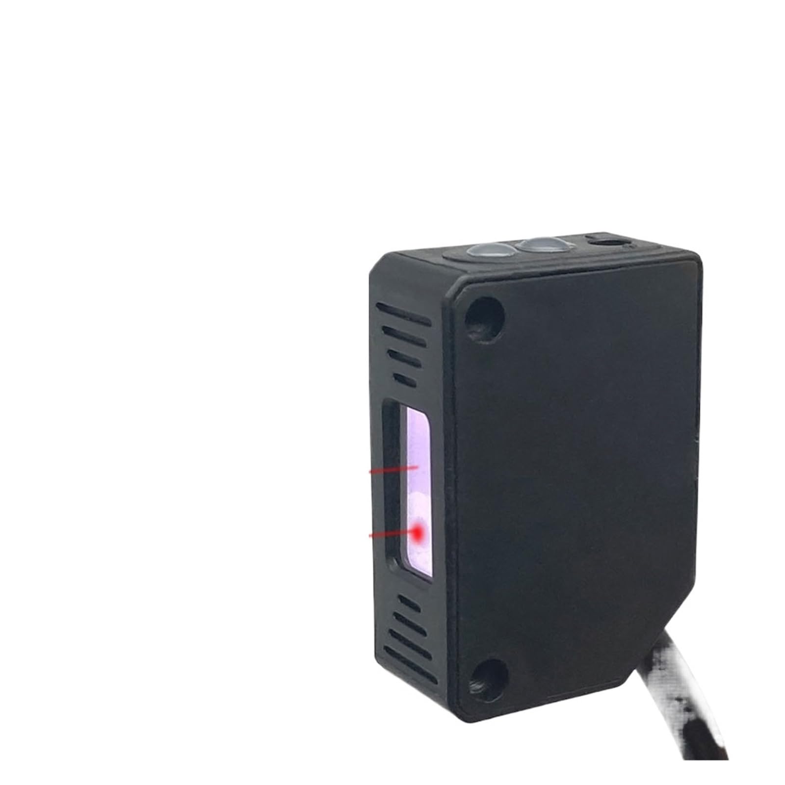 PXQCHAVLN Square Laser Sensor 35cm 8m Adjustable NPN PNP Diffuse Reflection/specular Reflection Optical Infrared photoelectric Proximity Switch E3Z(E3z-las-d35,PNP NO)
