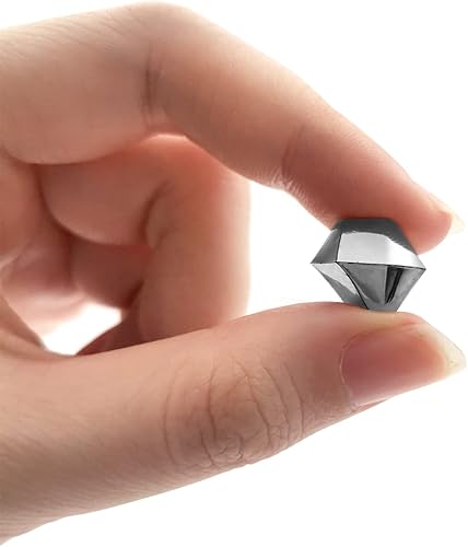 Miniatura 5 de Cubitos de hielo triturados falsos, rellenos de jarrón, 650 unidades de 0.433 x 0.551 in, cubos de hielo falsos reutilizables, cubos de cristal