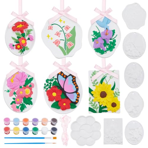 Imagen de WEBEEDY 6 Estilos Pintura Cerámica Ornamento Kits