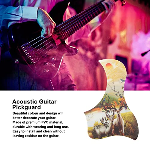 Pickguard pour guitare acoustique, bonne protection en PVC, plaque de protection pour guitares adhésives, match parfait… - Les Beatles, Paul McCartney, John Lennon, RIngo Starr, George Harrison Pickguard pour guitare acoustique, bonne protection en PVC, plaque de protection pour guitares adhésives, match parfait… – Image 3
