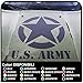 GRAFIC Autocollant pour Capot de Voiture Étoile à apparaître sur Le Capot Sticker Decal US Army Star (Blanc)
