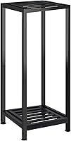 Lilybud Heavy Duty Metal Plant Stand - Indoor Outdoor Wrought Iron Pedestal for Patio Garden Living Room, 200LB Capacity