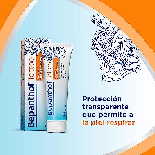 Miniatura 5 de Bepanthol Pomada para Tatuajes con Pantenol 100 g, Sin Perfume