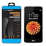 MagicGuardz®, Made for LG K7, Tribute 5, Premium Real Tempered Glass Screen Protector Shield, Retail Box