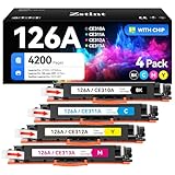 Installation pratique : notre cartouche de toner 126A CE310A est conçue pour une installation facile, permettant aux utilisateurs de remplacer sans effort la cartouche et de reprendre l'impression sans aucun souci.