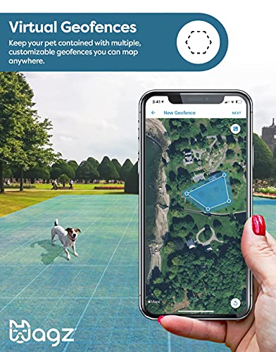Wagz® Freedom Smart Dog Collar™, Shock-Free Wireless Pet Containment and Wellness System with Wagz Phone App, Virtual… - Image 4