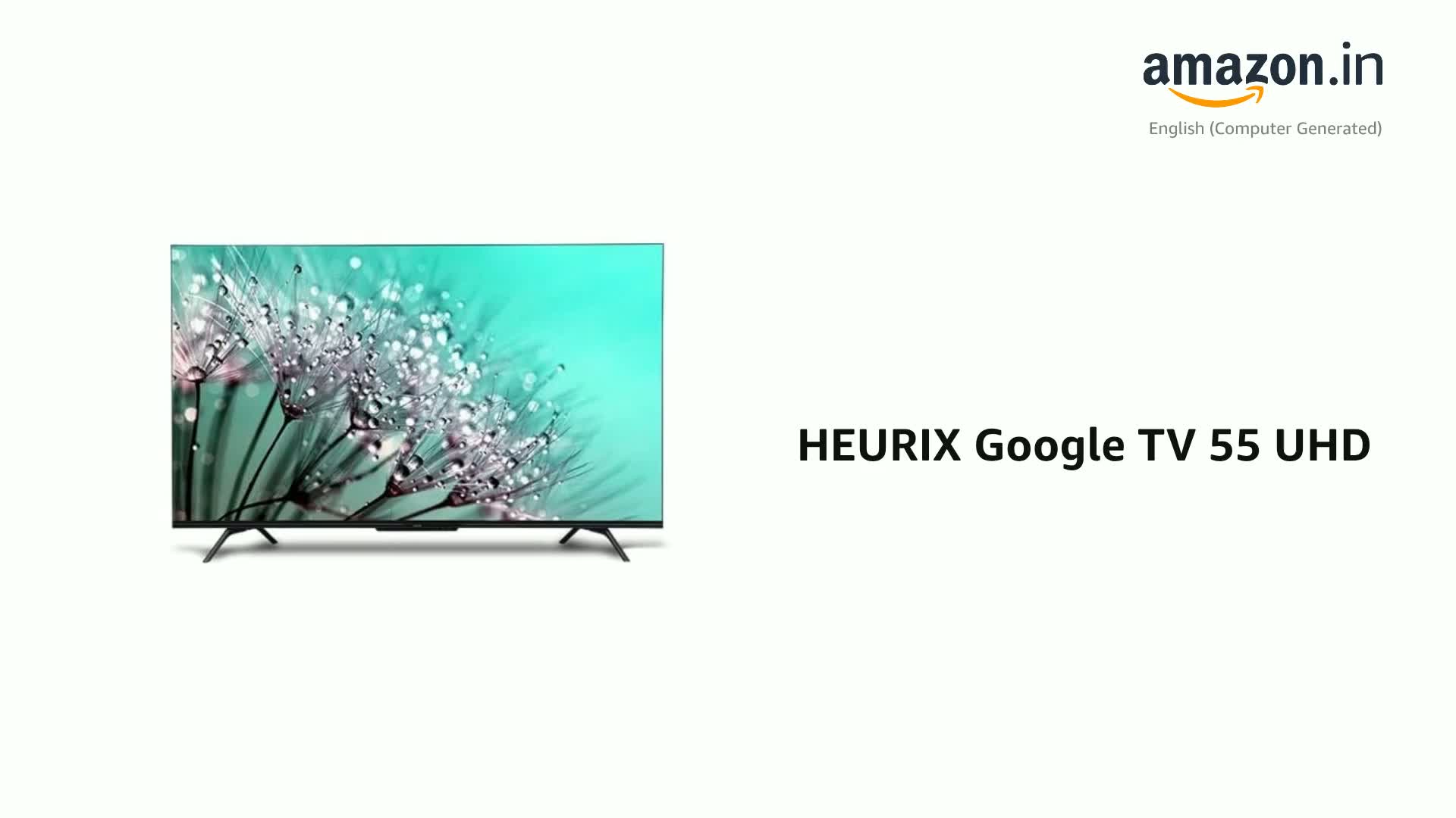 テレビ Google TV 55V UHD Amazon | FPD チューナーレステレビ 55V型 4K Google TV ネット動画