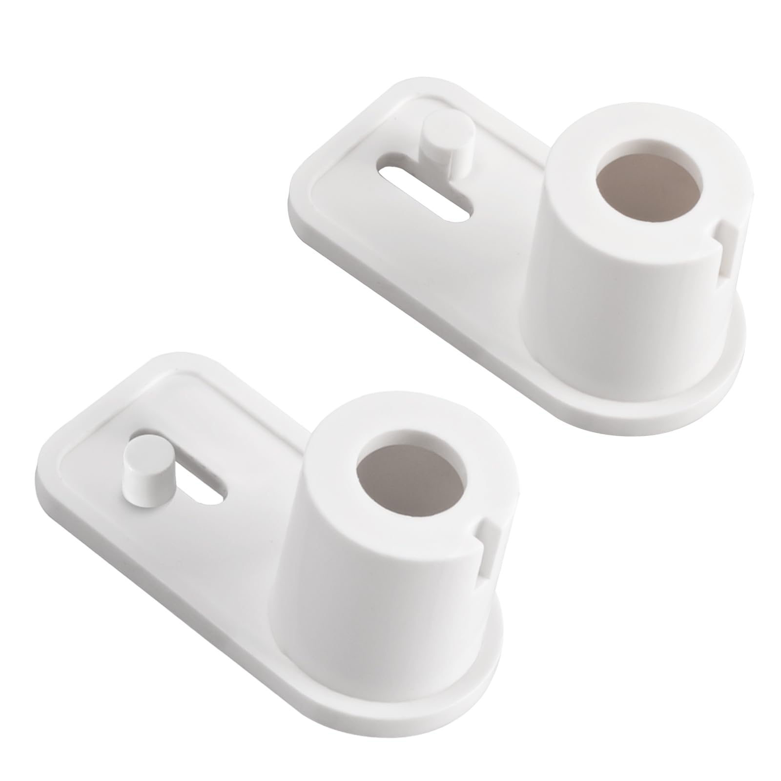 TobaiwindFreezer Door Spring Housing Pair for Dometic, Left 2002236004, Right 2002236012, Spring Casing Compatible with Electrolux/Instamatic RV/Camper/Caravan 2 or 3-Way Refrigerator Freezer Doors