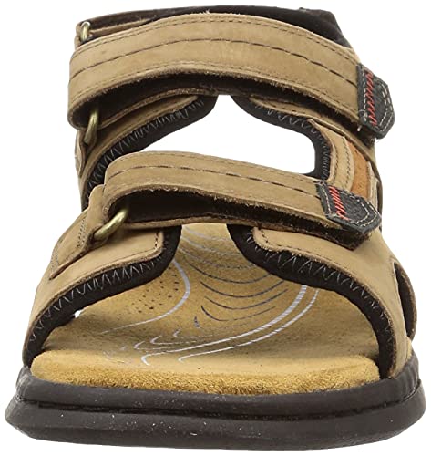 Clarks Hapsford Trail, Sandali Uomo, Sabbia Scuro