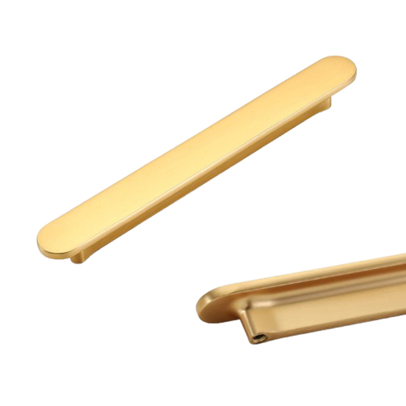 Steytemd 2 Pack Cabinet Handle Gold, Solid Zinc Alloy | T-Shape-128mm/5in