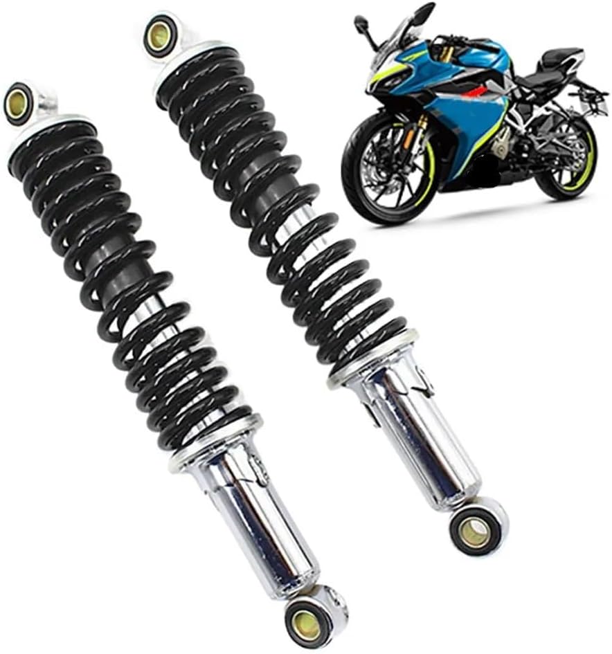 Bike Rear Shock 320mm Rear Sprin Shock Damper Motorcycle Rear Shock Absorbers Suspension Motorcycle Accessories Replacement