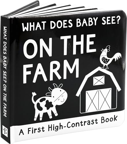 What Does Baby See? On The Farm (High Contrast Board Book) (First High-Contrast Books; Peter Pauper Primer)