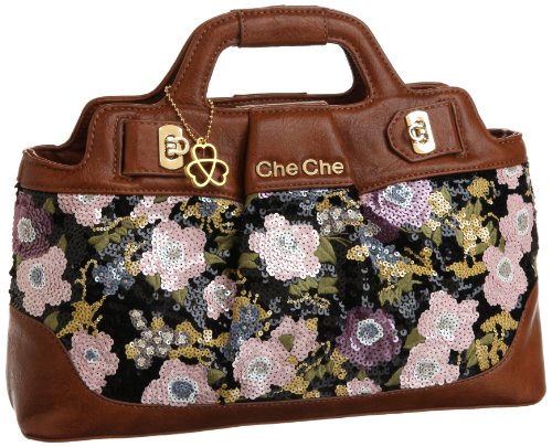 [チチニューヨーク] 花柄 2ウェイバッグ