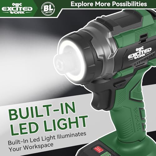 LAZYLAND 21V Brushless Impact Driver
