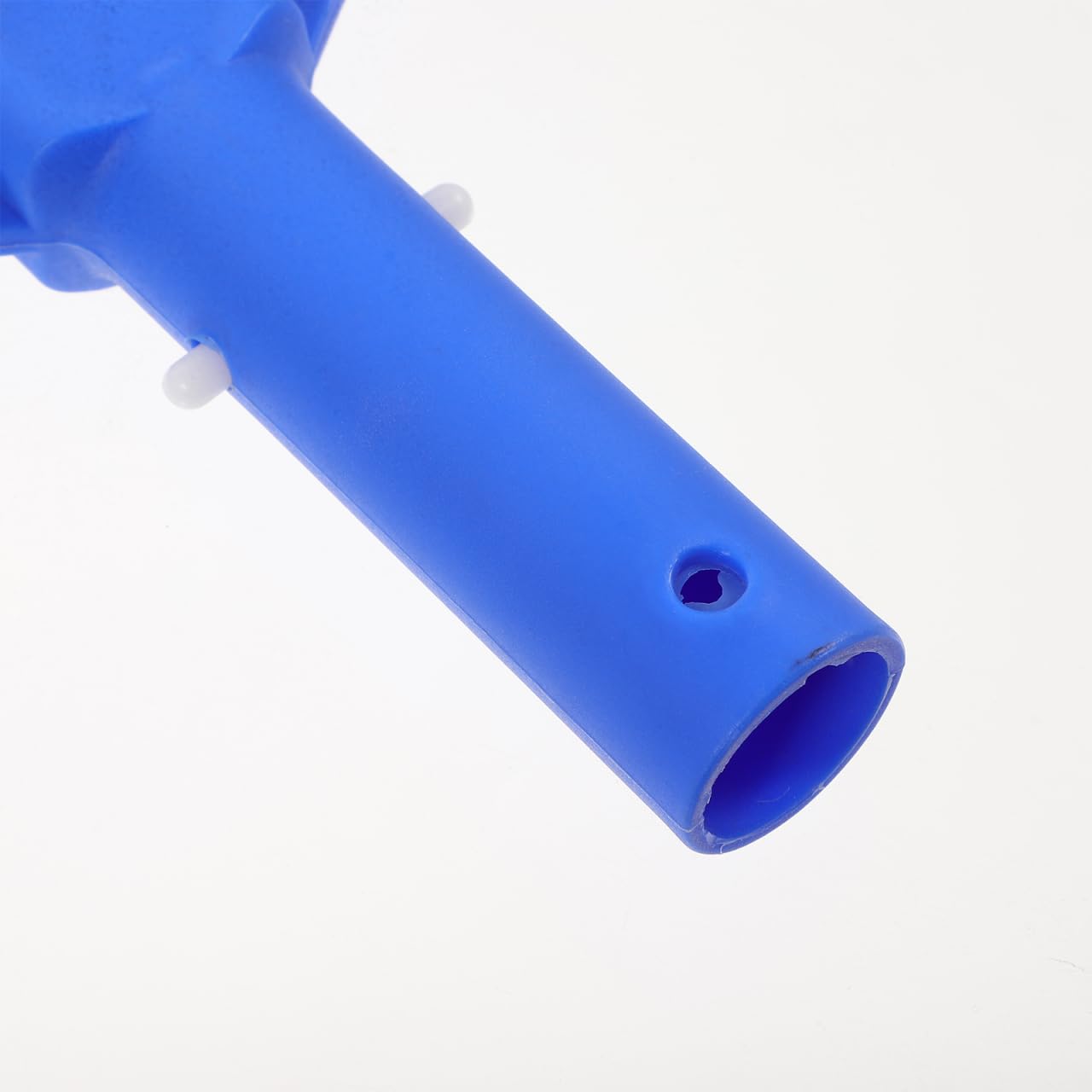Mango para Cabezal De SuccióN De Piscina Curvado Accesorio Universal para Limpieza Eficiente Fondo De Piscina Azul Ergonomía FáCil InstalacióN