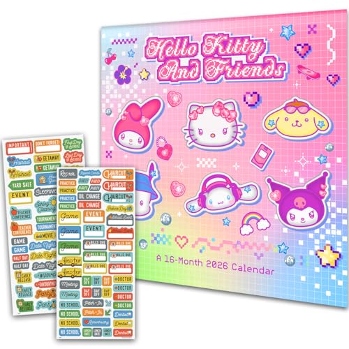 Hello Kitty and Sanrio Friends 2026 - Deluxe Hello...
