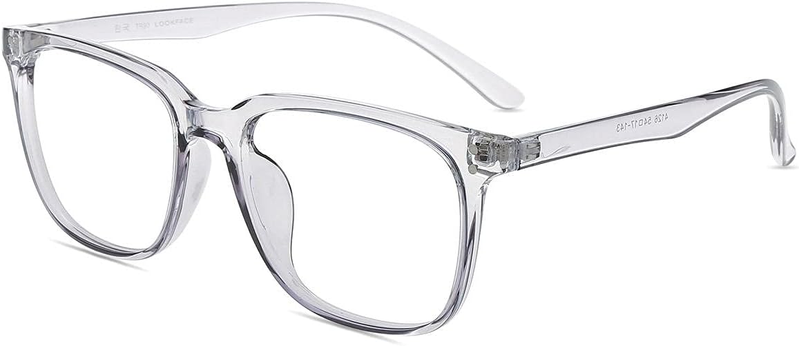 Firmoo Computer Blue Light Blocking Glasses Women/Men, Anti Glare Lens and Light Frame