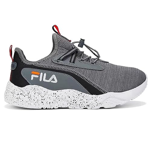 Fila V.Track 3.0 Tênis Masculino, Cinza (Grafite/Preto/Coral), 41
