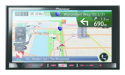 Preisvergleich Produktbild Pioneer AVIC-F50BT Navigationssystem (Kontinent)