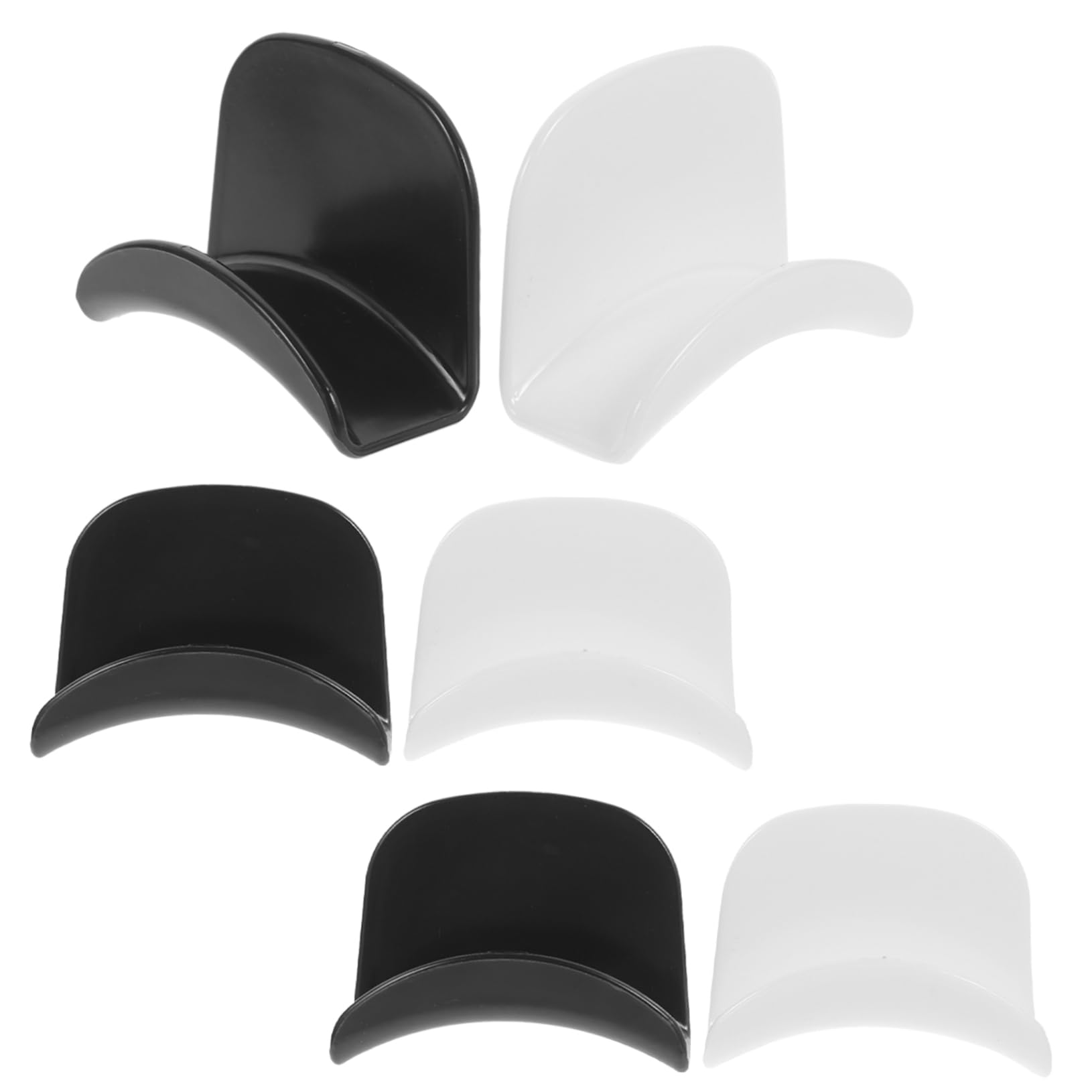 HOMSFOU 30piezas Soporte De Auriculares Montado Pared De Organizador Adhesivo para Auriculares De Compatible Modelos para Habitaciones y Cafés De