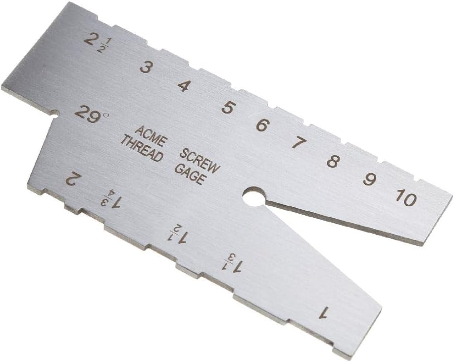 MiniGauge GrindingGage 29 Degree AcmeScrew ThreadGauge